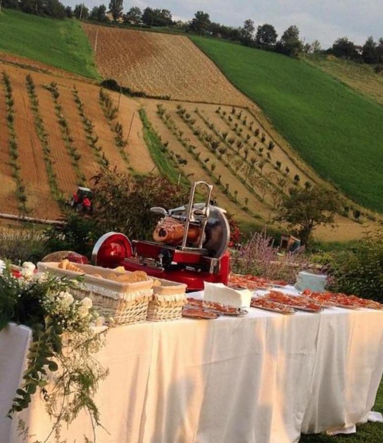 Agriturismo Alba Del Borgo フィデンツァ エクステリア 写真